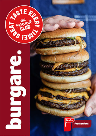Findus Foodservices Fastfood burgare folder