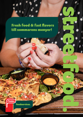 Findus Foodservices Streetfood med green cuisine