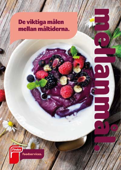Findus Special Foods mellanmål material