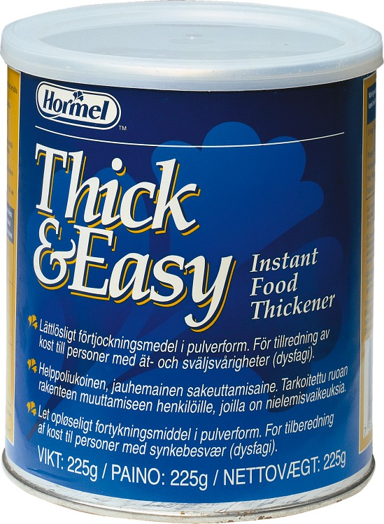 Thick and easy förpackning