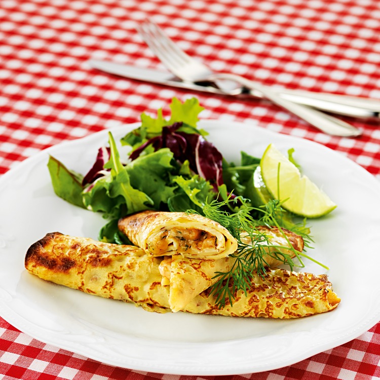 Räkcrêpes, MSC-märkta