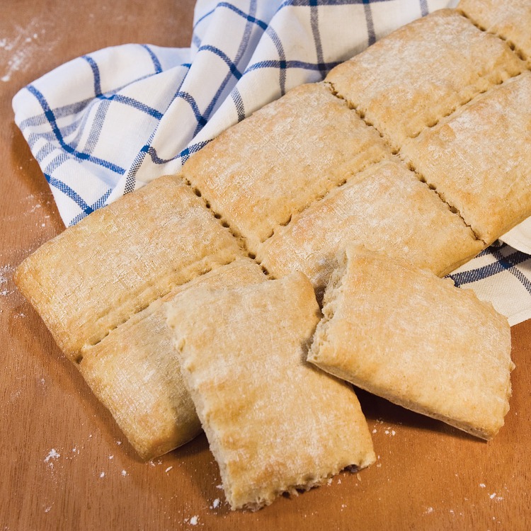 Svenskt brytbröd med fiber