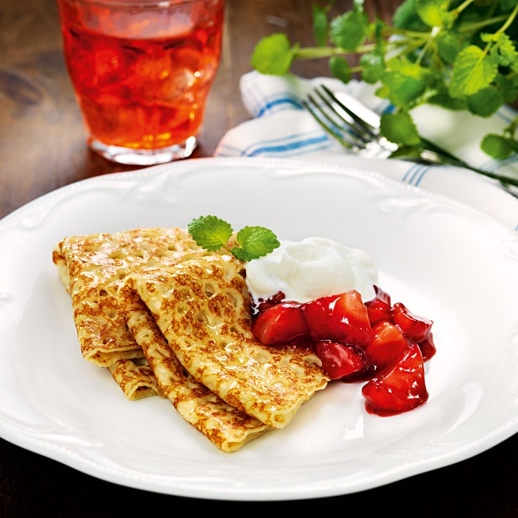 Pannkakor, dubbelvikta och ekologiska