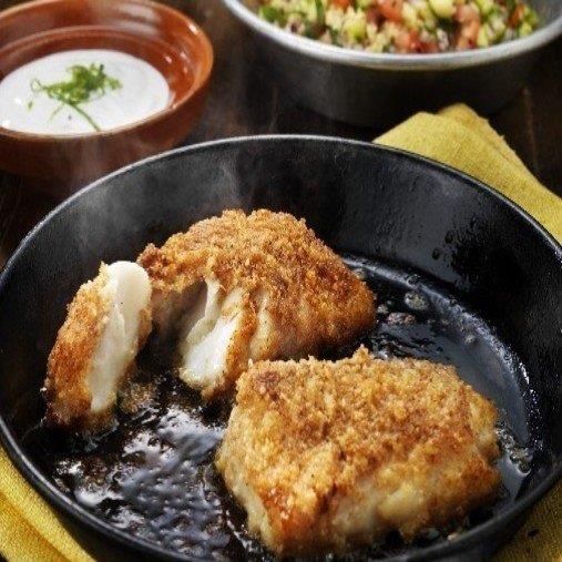 Kryddig torsk med tabbouleh