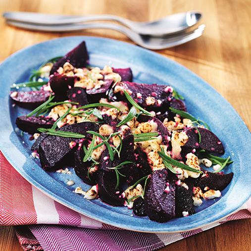 Getostmarinerade rödbetor med honung och rosmarin