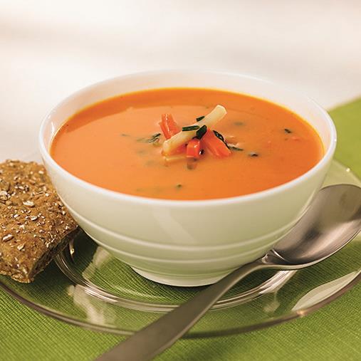 Fransk morotssoppa med asiatisk touch