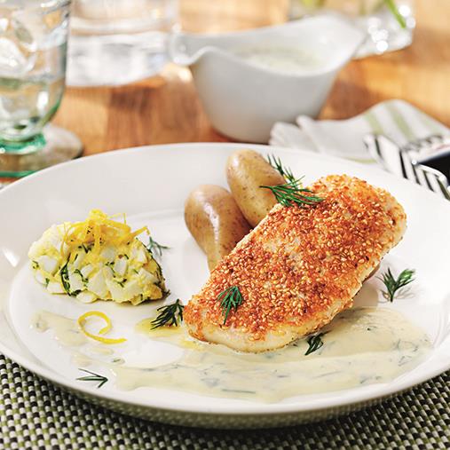 Jordärtskockssås med ramslök